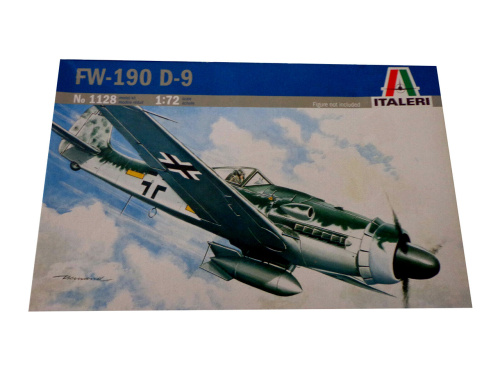 1128 Italeri Немецкий истребитель-моноплан FW 190 D-9 (1:72)