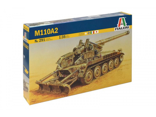 291 Italeri Американская самоходная артиллерийская установка M110A2 (1:35)