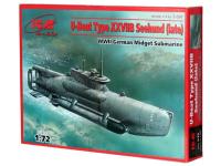 S.007 ICM Германская сверхмалая подводная лодка Тип XXVIIB Seehund (поздняя), IIМВ (1:72)