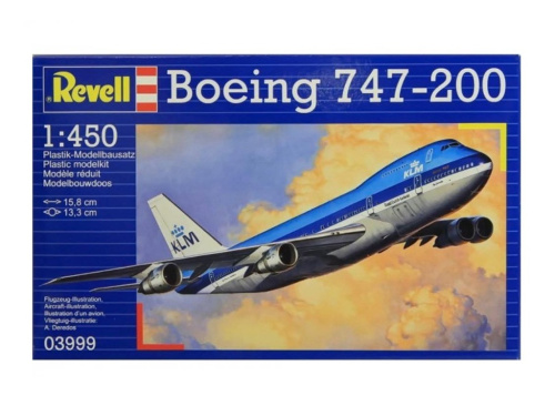 03999 Revell Самолет Boeing 747 (1:450)