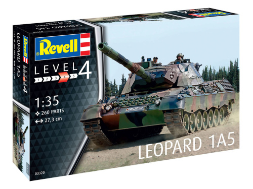 03320 Revell Основной боевой танк ФРГ Leopard 1А5 (1:35)