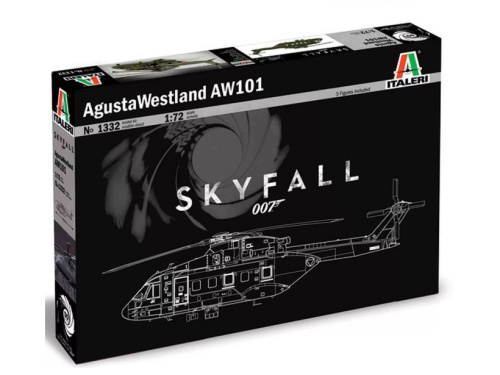 1332 Italeri Вертолет Agusta-Westland AW-101 Skyfall (1:72)