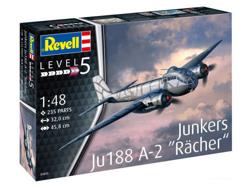 03855 Revell Средний бомбардировщик Юнкерс Ju188 A-1 "Rächer" (1:48)