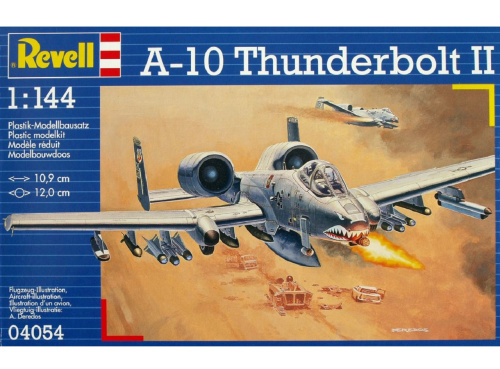 04054 Revell Американский штурмовик  A-10 Thunderbolt II (1:144)