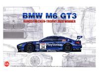 NU-24027 NuNu Model Kit Автомобиль BMW M6 GT3 Rundstrecken-Trophy 2020 Winner (1:24)