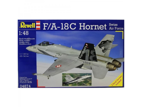04874 Revell Самолет F/A-18C Hornet Swiss Air Force (1:48)