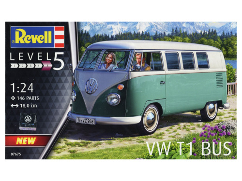 07675 Revell Автобус VW T1 Bus (1:24)