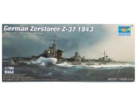 05791 Trumpeter Немецкий эсминец Z43 1943 (1:700)