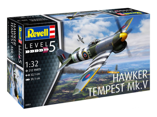 03851 Revell Британский истребитель Хоукер Темпест V (1:32)