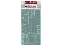 12644 Tamiya Набор наклеек имитирующих циммерит для танка Elefant (1:35)