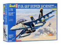 04864 Revell Американский палубный истребитель-бомбардировщик F/A-18F Super Hornet (1:72)