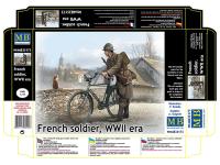 35173 Master Box Французский солдат, период Второй Мировой войны (1:35)