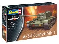 03317 Revell Британский крейсерский танк A-34 Comet Mk.1 (1:76)