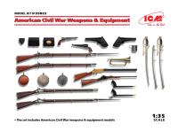 35022 ICM Вооружение и снаряжение периода Гражданской войны в США (1:35)