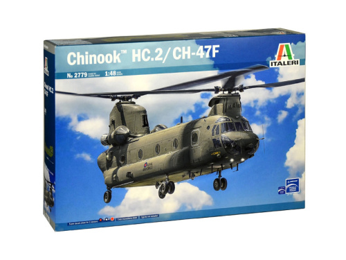 2779 Italeri Американский вертолёт Chinook HC.2/ CH-47F (1:48)