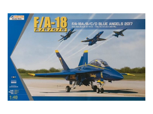 K48073 Kinetic Истребитель F/A-18A/B/C/D "Голубые ангелы" (1:48)