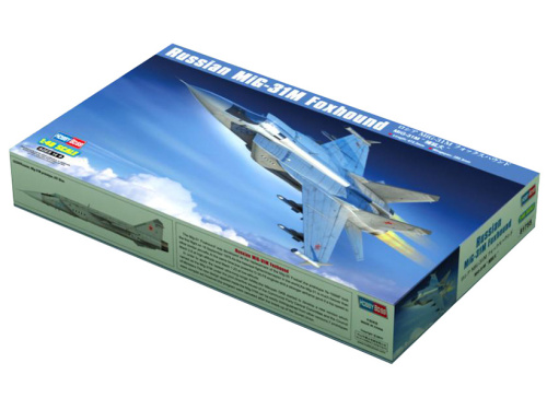81755 Hobby Boss Российский истребитель-перехватчик MИГ-31M Foxhound (1:48)