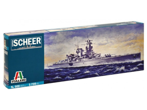 508 Italeri Немецкий тяжёлый крейсер Admiral Scheer (1:720)