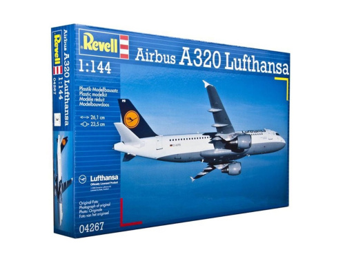 04267 Revell Самолёт Airbus A320 Lufthansa (1:144)