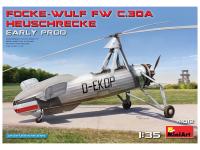 41012 MiniArt Разведывательный Автожир Focke Wulf FW C.30A “Grasshopper” (раннего производства) (1:3