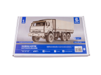 Конструктор из дерева. КАМАЗ-43118 бортовой (ранний), 1:35. Baumi 11024