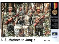 3589 Master Box Морские пехотинцы США в джунглях, период Второй Мировой войны (1:35)