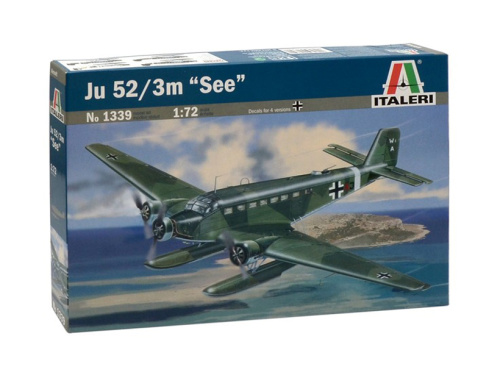 1339 Italeri Немецкий грузовой самолет Ju 52/3m See (1:72)
