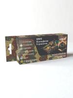 Pacific88 Набор красок Acrylic WWII Камуфляж Германия, 7шт., арт.4906