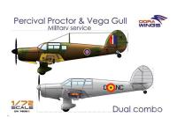 DW7202D Dora Wings Самолеты Percival Proctor & Vega Gull (1:72)