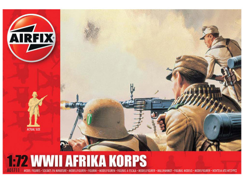 A01711 Airfix Немецкий Африканский корпус 1:72