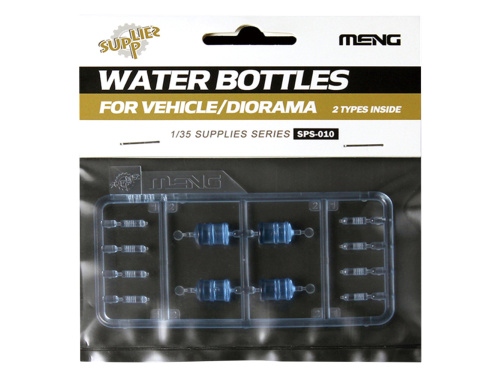 SPS-010 Meng Набор бутылей и бутылок с водой для техники и диорам (1:35)