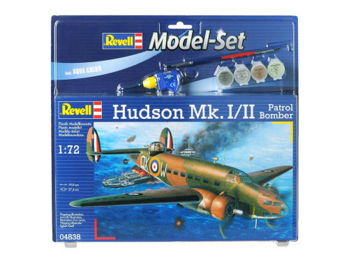 64838 Revell Подарочный набор. Американский бомбардировщик Hudson Mk.I/II (1:72)