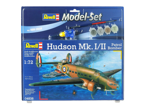 64838 Revell Подарочный набор. Американский бомбардировщик Hudson Mk.I/II  (1:72)