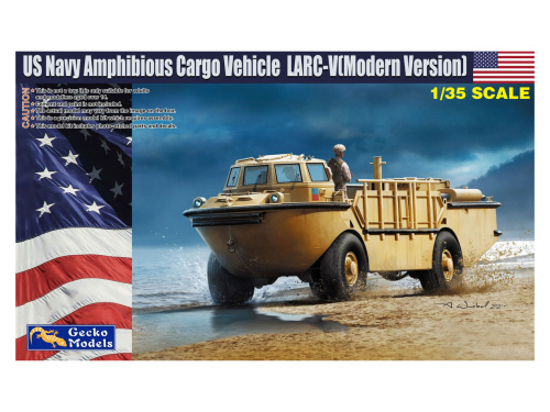 35GM0040 Gecko Models ВМС США десантный грузовой автомобиль LARC-V (1:35)