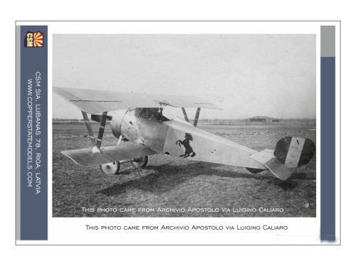 D32-002 Copper State Models Декали Nieuport XVII, персональная маркировка Франческо Баракка (1:32)