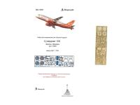 144201 Фототравление Микродизайн Суперджет 100 (Звезда) (1:144)