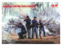 35020 ICM Пехота Союза времен гражданской войны в США (1:35)