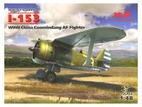 48099 ICM Истребитель ВВС Китая И-153 (ІІ МВ) (1:48)