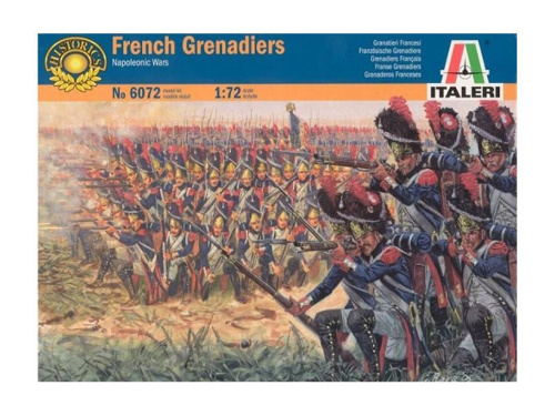 6072 Italeri Французские гренадеры, 50 фигур (1:72)