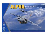 K48043 Kinetic Учебно-тренировочный самолет Alpha Jet A/E (1:48)