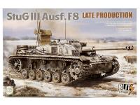8014 Takom Немецкая САУ Stug III Ausf.F8 позднего производства (1:35)