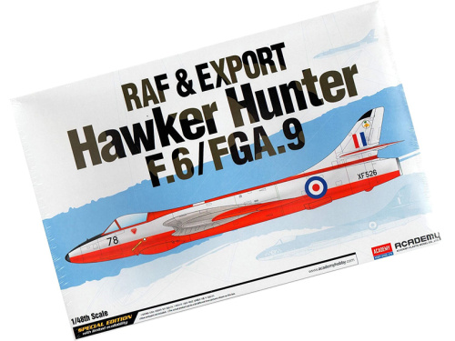 12312 Academy Самолет RAF & Export Hawker Hunter F.6/FGA.9 (1:48)