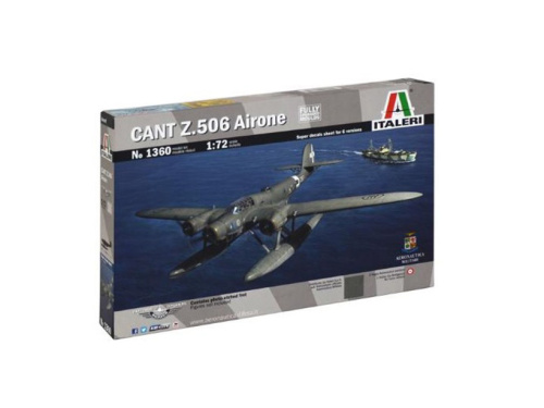 1360 Italeri Итальянский гидросамолёт Cant.Z 506B Airone (1:72)