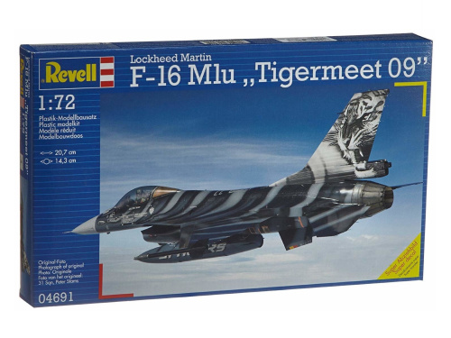 04691 Revell Американский истребитель F-16 Mlu "Tigermeet 09" (1:72)