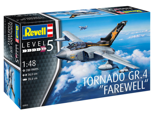 03853 Revell Истребитель-бомбардировщик Tornado GR.4 "Farewell" (1:48)