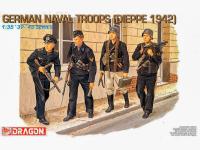 6087 Dragon Солдаты Военно-морских сил Германии, Дьепп 1942 г. (4 фигуры) (1:35) 6087 Dragon Солдаты Военно-морских сил Германии, Дьепп 1942 г. (4 фигуры) (1:35)