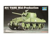 07223 Trumpeter Американский танк М4 средних выпусков (1:72)