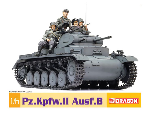 75025 Dragon Немцкий танк Pz.Kpfw.II Ausf.B (1:6)