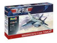 03865 Revell Американский палубный истребитель Maverick's F-14A Tomcat "Top gun" (1:48) 03865 Revell Американский палубный истребитель Maverick's F-14A Tomcat "Top gun" (1:48)