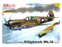 AZ7694 AZ Model Истребитель Kittyhawk Mk.Ia "RAAF" (1:72)
